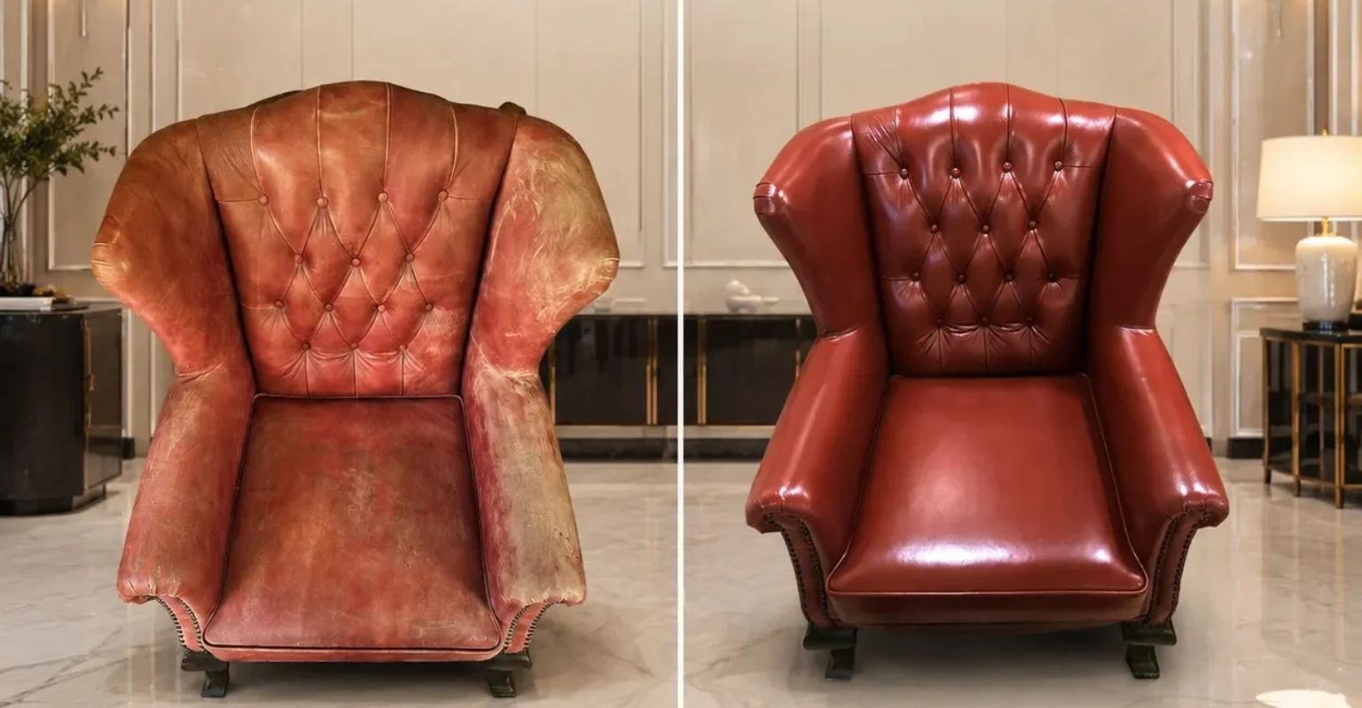 Professional Leather Sofa Repair Services in Defence Colony Delhi